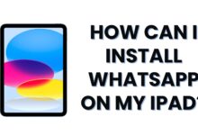 install WhatsApp on my iPad