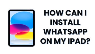 install WhatsApp on my iPad