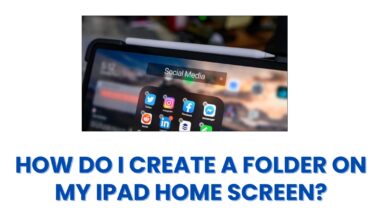 How Do I Create a Folder on My iPad Home Screen