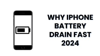 Why iphone battery drain fast 2024