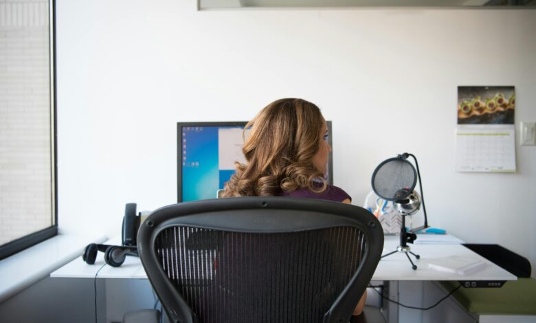 Office Chair Butt