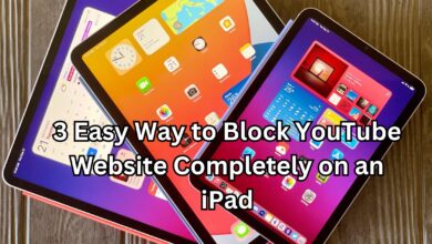 Block YouTube Website Completely on an iPad