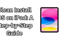 Clean Install iOS on iPad A Step-by-Step Guide