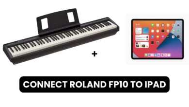 Connect Roland FP10 to iPad