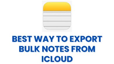 EXPORT BULK NOTES FROM ICLOUD