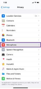 Where Do I Find the Microphone Settings on an iPhone