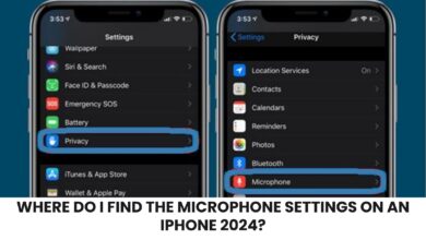 Where Do I Find the Microphone Settings on an iPhone