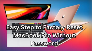 Easy Step to Factory Reset MacBook Pro Without Password