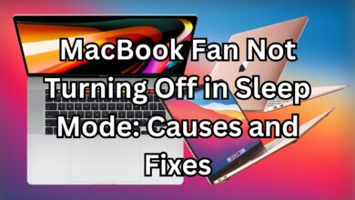 MacBook Fan Not Turning Off in Sleep Mode Causes and Fixes